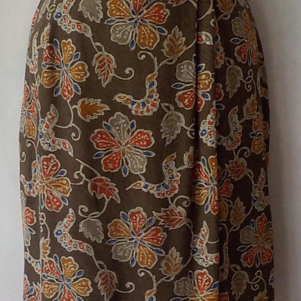 Rena Rowan Floral Pencil Skirt - Multicolor